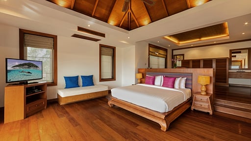 Villa Yang Som Спальня 4