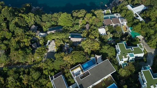 Villa Yang Foto drone