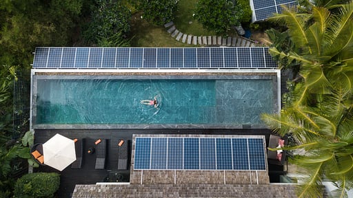 Villa Yang Foto drone