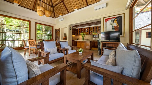 Villa Yasmine Woonkamer