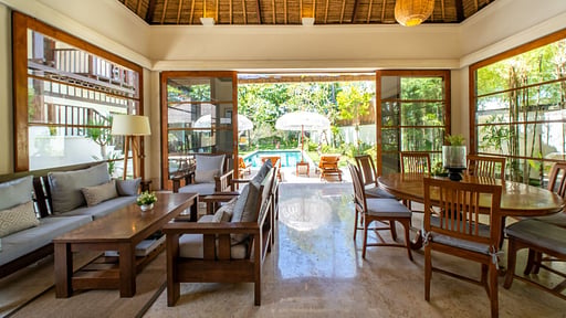 Villa Yasmine Woonkamer