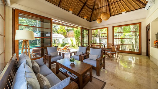 Villa Yasmine Woonkamer