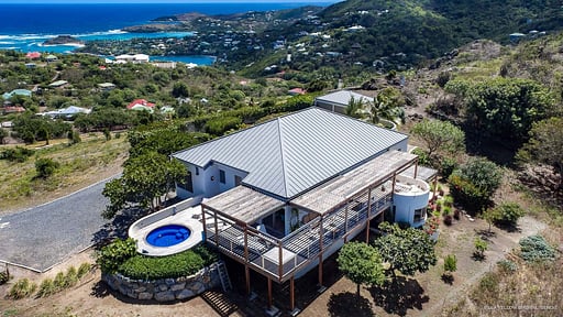 Villa Yellowbird Drone pictures