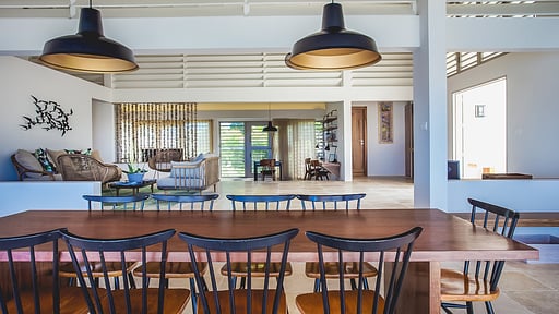 Villa Yellowbird Dining area