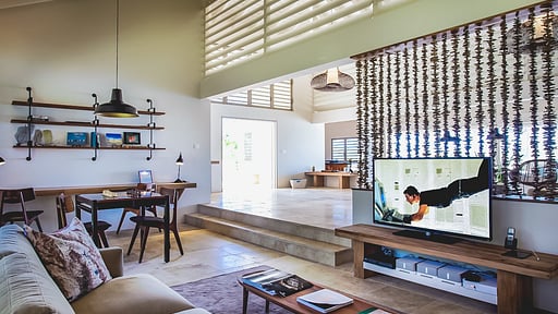 Villa Yellowbird Media room