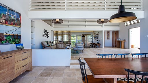 Villa Yellowbird Dining area