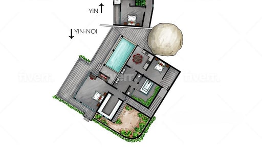 Villa Yin-Noi Floor plan