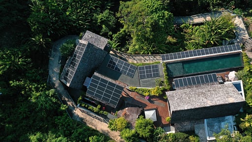 Villa Yin Drone pictures