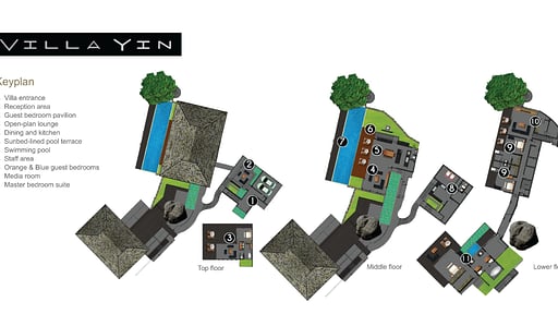 Villa Yin Floor plan