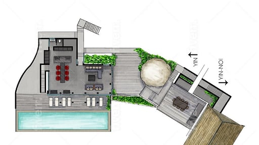 Villa Yin Floor plan