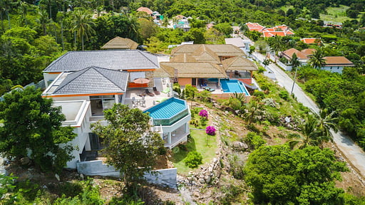 Villa Ying Yang Drone pictures