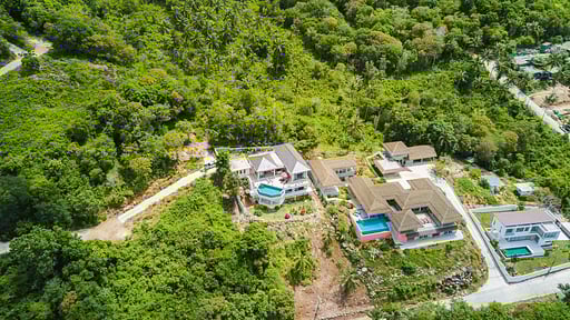 Villa Ying Yang Drone pictures