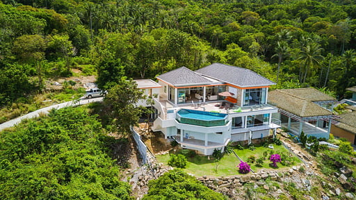 Villa Ying Yang Drone pictures