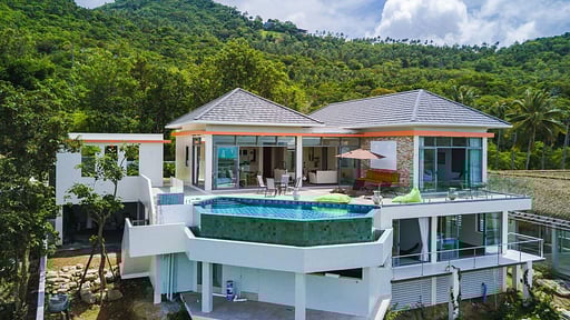 Villa Ying Yang Drone pictures