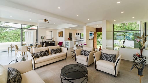 Villa Ying Yang Living room