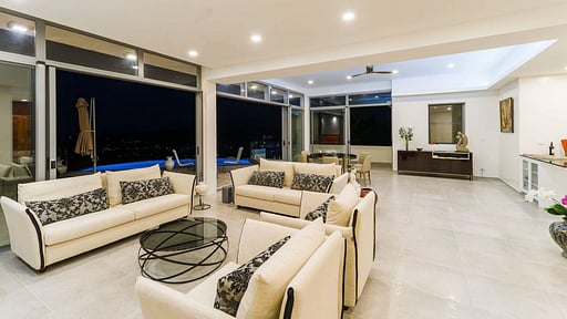 Villa Ying Yang Living room