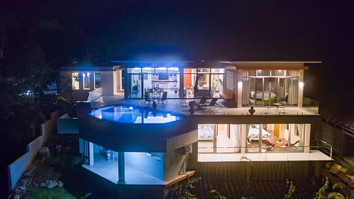 Villa Ying Yang Drone pictures