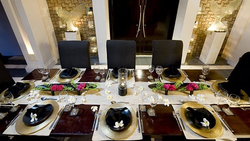 Villa Ylang Ylang Dining area