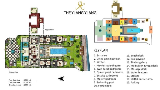 Villa Ylang Ylang Floor plan