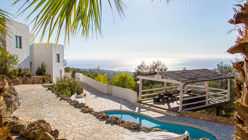 Villa Yoga Cala d'Hort Schwimmbad