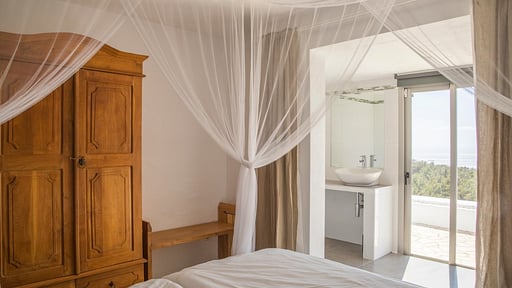Villa Yoga Cala d'Hort Schlafzimmer 2