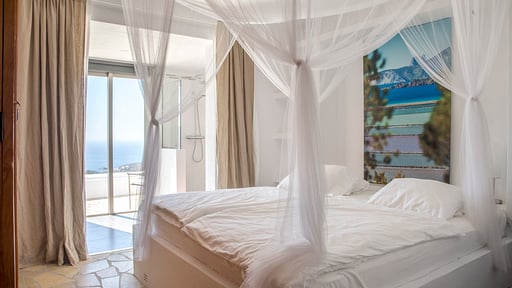 Villa Yoga Cala d'Hort Schlafzimmer 2