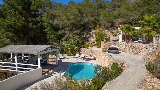 Villa Yoga Cala d'Hort Schwimmbad