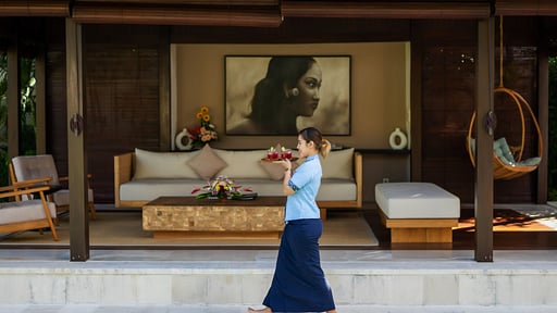 Villa Yudhistira Villa staff