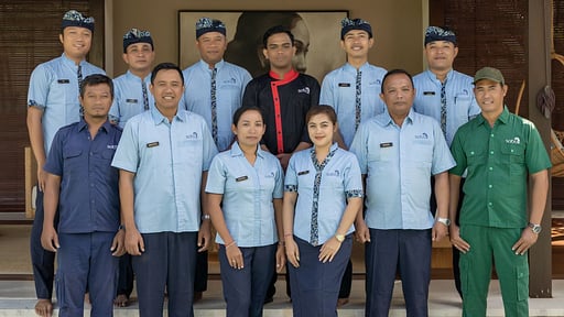 Villa Yudhistira Villa staff
