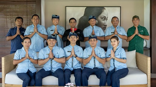 Villa Yudhistira Villa staff