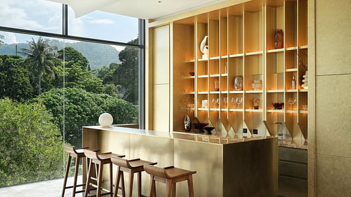 Villa Zai Phuket Living room