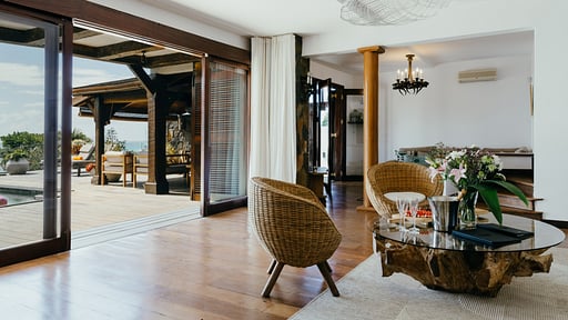 Villa Zébra Moon Wohnbereich