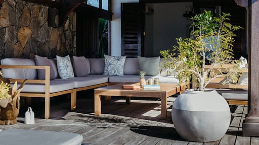 Villa Zébra Moon Terrasse/Veranda