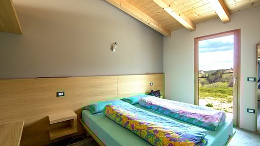 Villa Zen Falerone Schlafzimmer 1