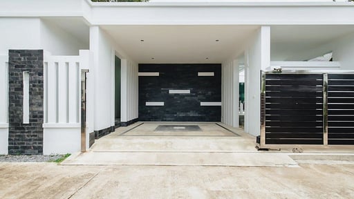 Villa Zen Phuket Parking areas