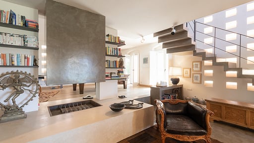 Villa Zen Tuscany Woonkamer 1