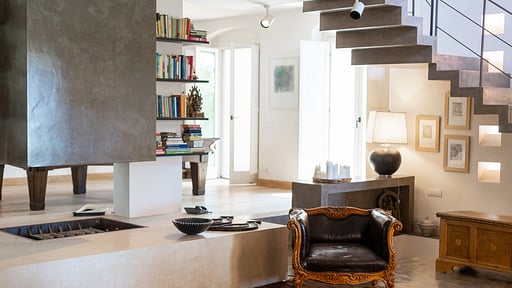 Villa Zen Tuscany Woonkamer 1