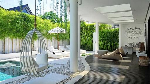 Villa Zensa Terrasse