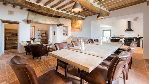 Villa Zenzero Dining area