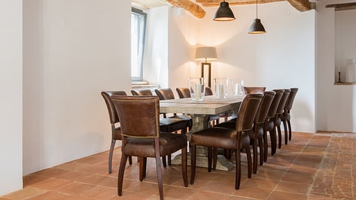 Villa Zenzero Dining area