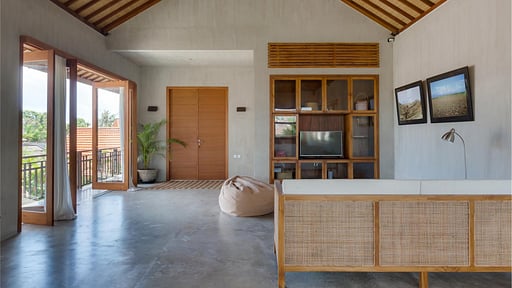 Zin Berawa Villa Living room