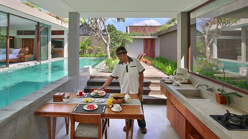 Villa Ziva Dining area