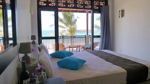 Villas Lotus and Araliya Schlafzimmer 3