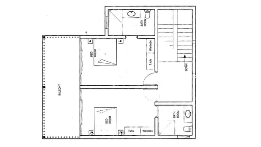 Villas Lotus and Araliya Grundriss