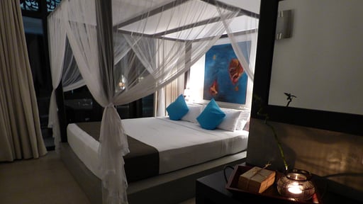 Villas Lotus and Araliya Schlafzimmer 1