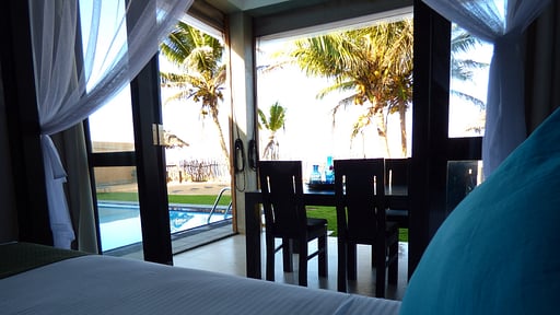 Villas Lotus and Araliya Schlafzimmer 1