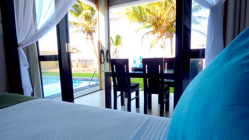 Villas Lotus and Araliya Schlafzimmer 4