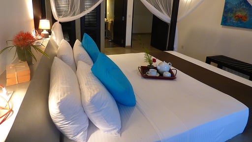 Villas Lotus and Araliya Schlafzimmer 2