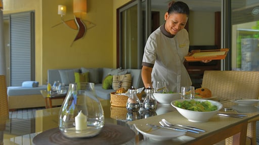 Villas Trou aux Biches Dining area