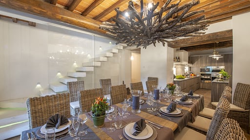 Ville Il Paradiso Salle à manger 1